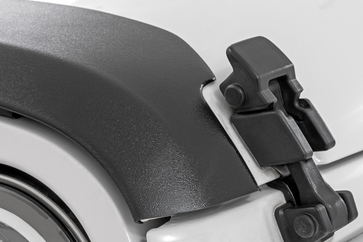 Jeep Wrangler Unlimited Hood Protector - Rough Country - Trail Cladding - '07-'18